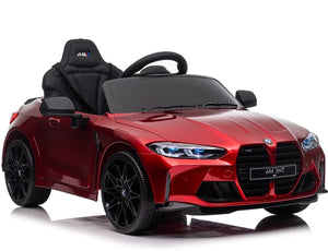 BMW M4 12V | Elektrische Kinderauto - Rood