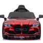 BMW M4 12V | Elektrische Kinderauto - Rood