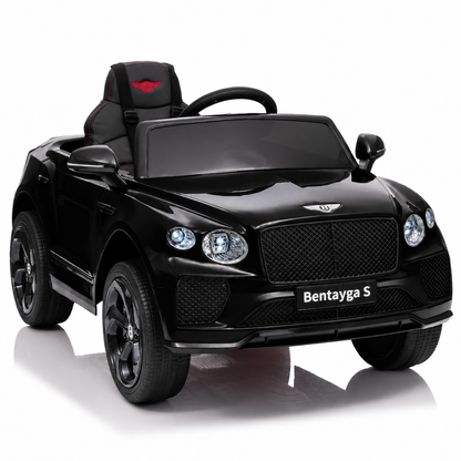 Bentley Bentayga S | Elektrische Kinderauto - Zwart