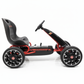 Abarth Skelter | Go-kart met Rubberen Banden - Zwart