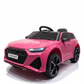 Audi RS6 | Elektrische Kinderauto - Roze