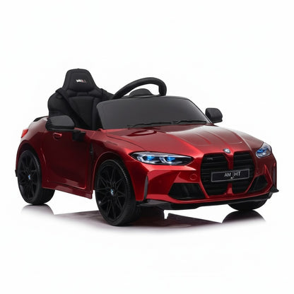 BMW M4 12V | Elektrische Kinderauto - Rood