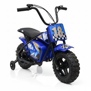 CarKiddo | Elektrische Crossbike Monkey - Rood | Max. 16 km/p uur