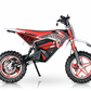 CarKiddo | Elektrische Kindercrosser 1000W Rood
