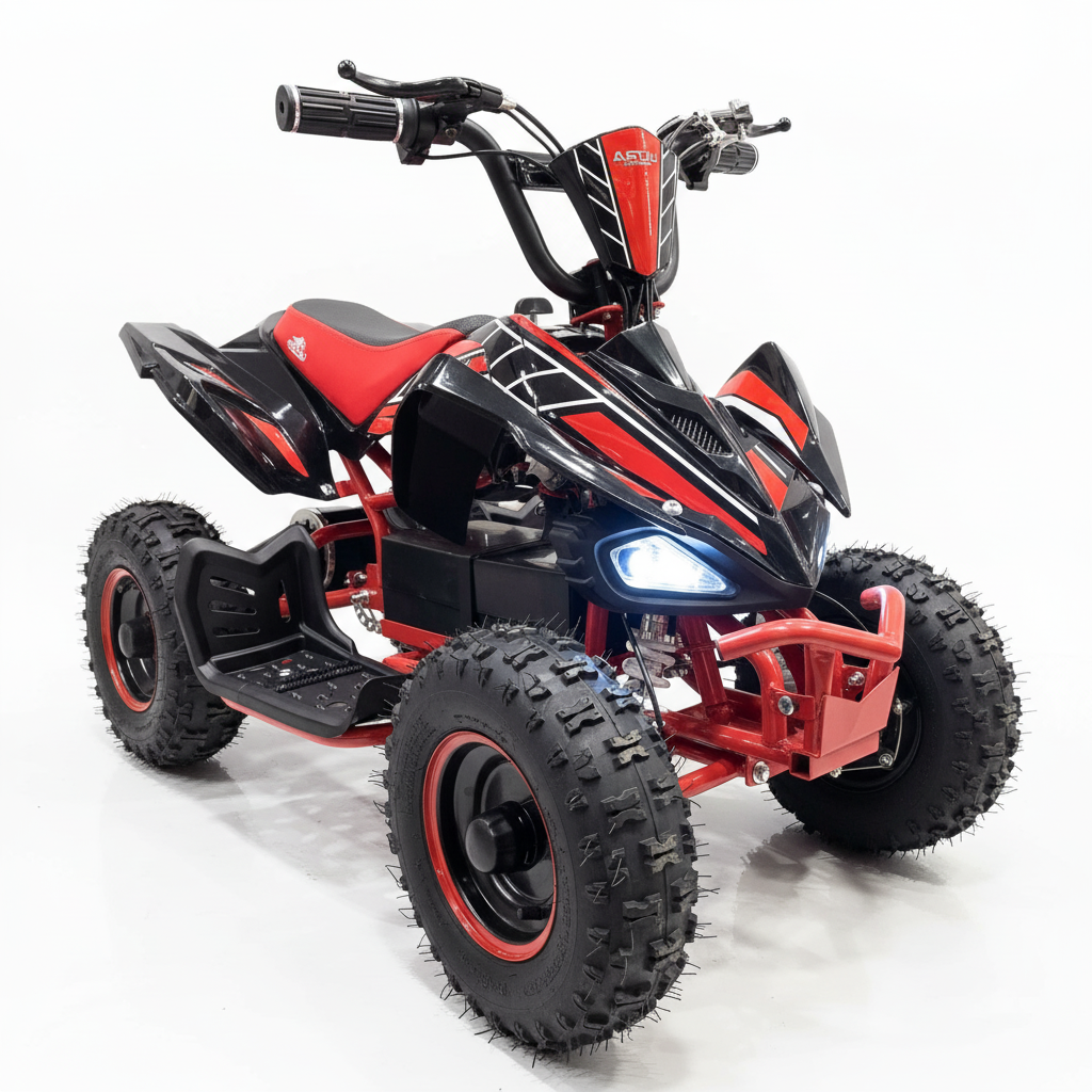 Kinder Elektro Quad 12V Can-am Renegade, rot, Einsitzer, Elektro Quad für Kinder mit LED-Leuchten, 12-V-Batterie, 2 x 35-W-Motoren, weiche Eva-Räder, MP3-Player mit USB/AUX-Eingang, lizenziert Kinder Elektro Quad 12V Can-am Renegade, rot, Einsitzer, Elektro Quad für Kinder mit LED-Leuchten, 12-V-Batterie, 2 x 35-W-Motoren, weiche Eva-Räder, MP3-Player mit USB/AUX-Eingang, lizenziert