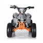 CarKiddo| Elektrische Kinderquad RETRO 1000W - Oranje