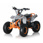 CarKiddo| Elektrische Kinderquad RETRO 1000W - Oranje