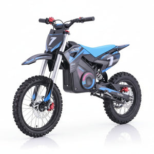 CarKiddo | Elektrische crosser 1800W - Blauw
