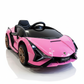 Lamborghini Sian | Elektrisches Kinderauto - Pink