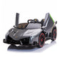 Lamborghini Veneno | 2-Persoons Kinderauto 4x4 - Grijs