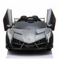 Lamborghini Veneno | 2-Persoons Kinderauto 4x4 - Grijs