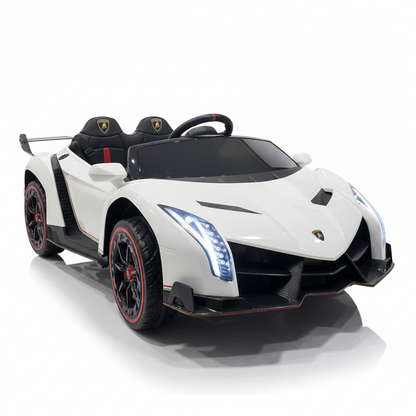 Lamborghini Veneno | 2-Personen-Kinderauto 4x4 – Grau