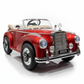 Mercedes-Benz 300S | Elektrisches Kinderauto Rot