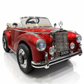 Mercedes-Benz 300S Elektrische Kinderauto Zwart
