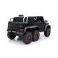 Mercedes G63 AMG 6x6 | Elektrische Kinderauto 1-persoons - Zwart