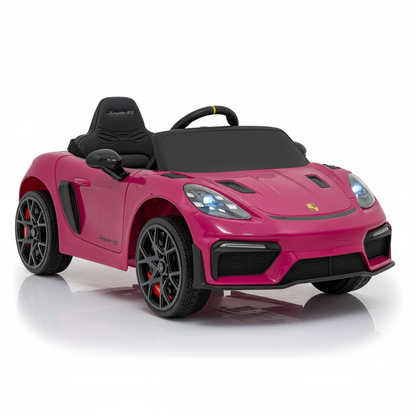 Porsche 718 RS Spyder | Elektrisches Kinderauto - Gelb