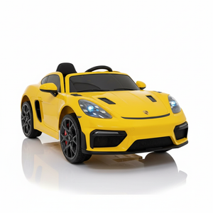 Porsche 718 RS Spyder | Elektrische Kinderauto - Geel