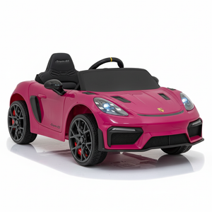 Porsche 718 RS Spyder | Elektrische Kinderauto - Roze