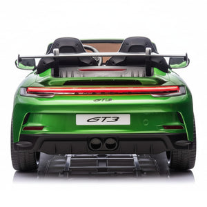 Porsche 911 GT3 RS | 2-Persoons Elektrische Kinderauto 24V - Groen