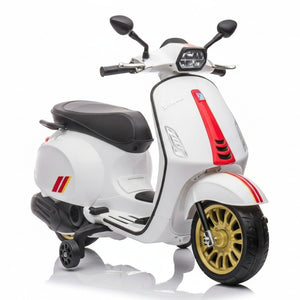 Vespa Sprint | Elektrische Kinderscooter - Wit
