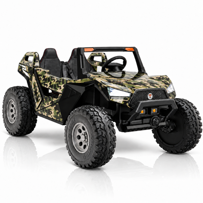 CarKiddo | Elektrische Buggy 24V Extreme 15km/h - Camo