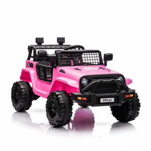 CarKiddo | Elektrische Kinderjeep Jungle - Roze FULL-option
