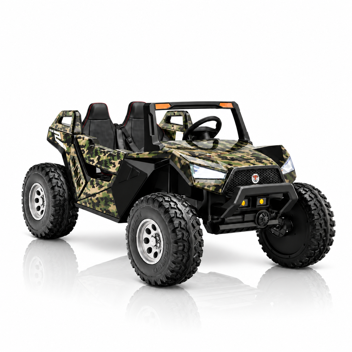 CarKiddo | Elektrische Buggy 24V Extreme 15km/h - Camo