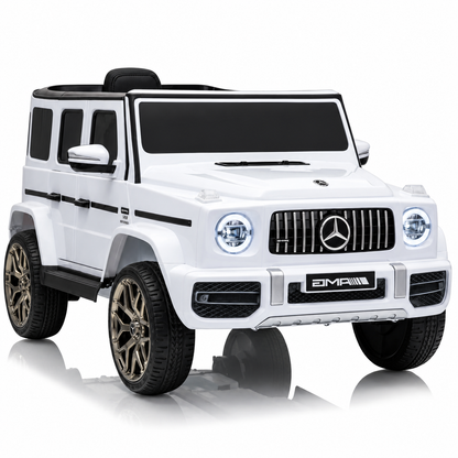 Mercedes-Benz G63 AMG | Elektrische Kinderauto - Wit met Afstandsbediening