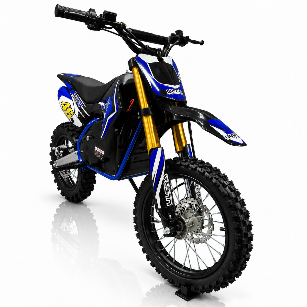 CarKiddo | Elektrische crosser  2000W - Blauw