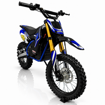 CarKiddo | Elektrische crosser  2000W - Blauw