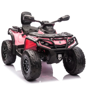 Can-Am | Elektrische 2-persoons kinderquad 24V - 4x4 -Roze