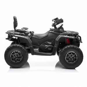 Can-Am | Elektrische 2-persoons kinderquad 24V - 4x4 -Zwart