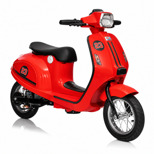 Elektrische kinderscooter 24V 350W - Rood