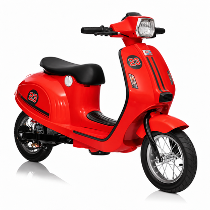 Elektrische kinderscooter 24V 350W - Rood