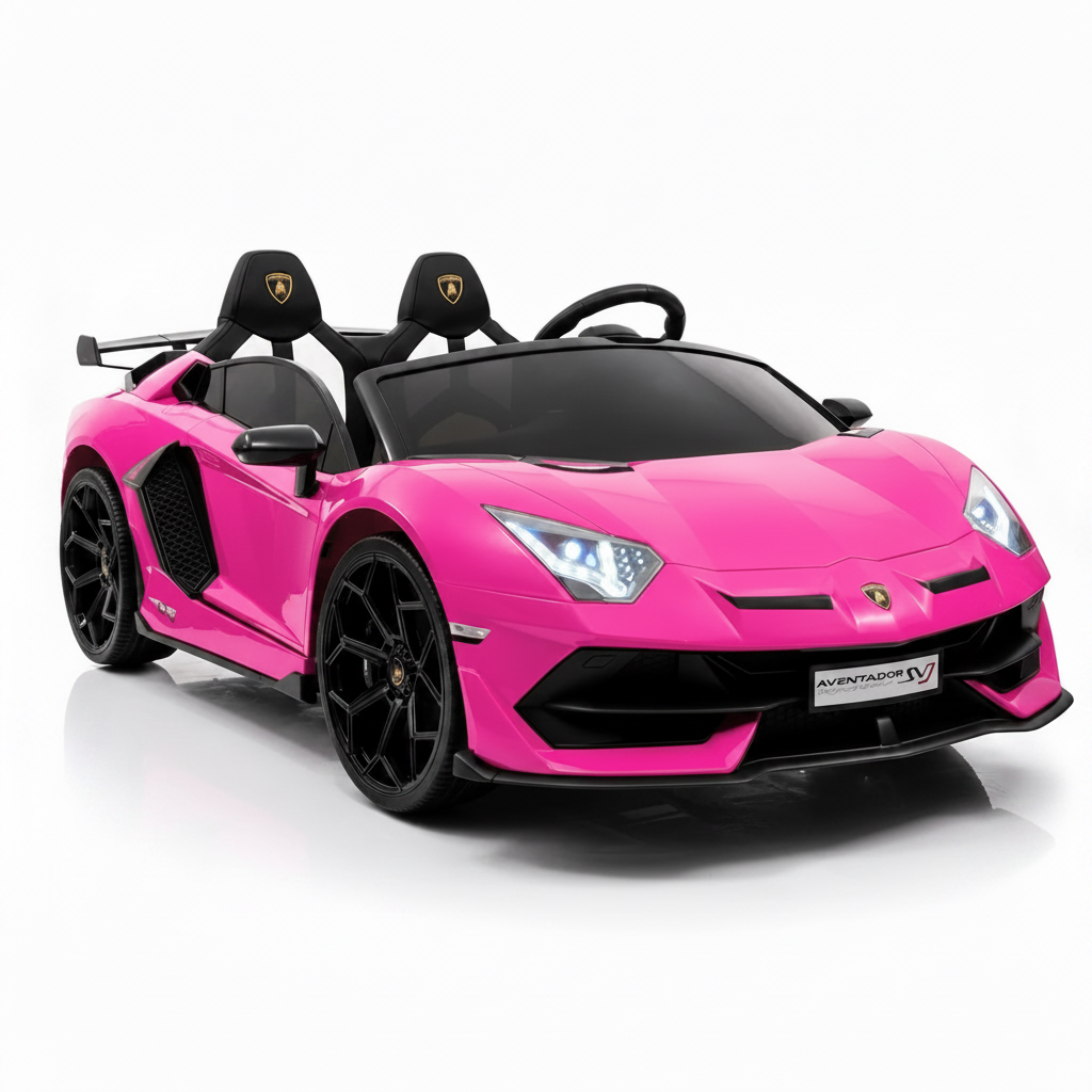 Lamborghini Aventador SVJ | 2-Persoons 24V - Roze