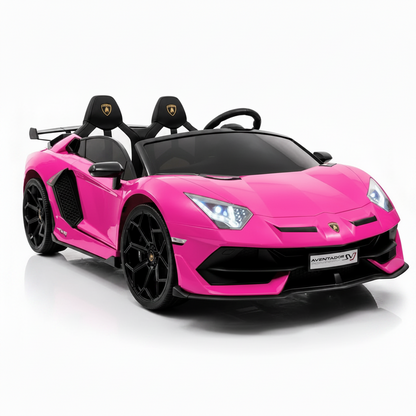 Lamborghini Aventador SVJ | 2-Persoons 24V - Roze