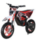 CarKiddo | Elektrische Kindercrosser 1000W Rood