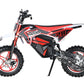 CarKiddo | Elektrische Kindercrosser 1000W Rood