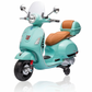 Vespa GTS | Elektrische Kinderscooter 12V - Turquoise