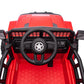 CarKiddo | Elektrische Kinderjeep Jungle - Rood FULL-option