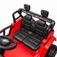 CarKiddo | Elektrische Kinderjeep Jungle - Rood FULL-option