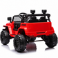 CarKiddo | Elektrische Kinderjeep Jungle - Rood FULL-option