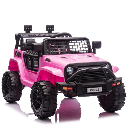 CarKiddo | Elektrische Kinderjeep Jungle - Roze FULL-option