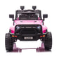 CarKiddo | Elektrische Kinderjeep Jungle - Roze FULL-option