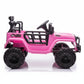 CarKiddo | Elektrische Kinderjeep Jungle - Roze FULL-option