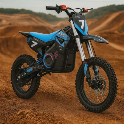CarKiddo | Elektrische crosser 1800W - Blauw