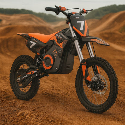 CarKiddo | Elektrische crosser 1800W - Oranje