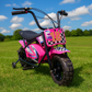 CarKiddo | Elektrische Crossbike Monkey - Blauw | Max. 16 km/p uur