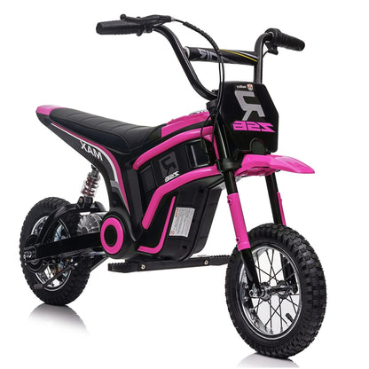 CarKiddo | Elektrische Minicrosser 24V - Roze