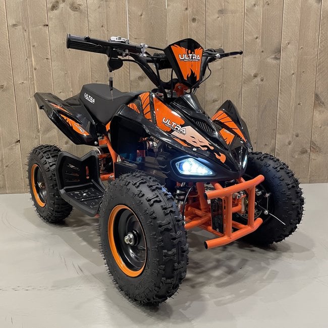 CarKiddo | Elektrische Kinderquad EVO 1000W -  Oranje